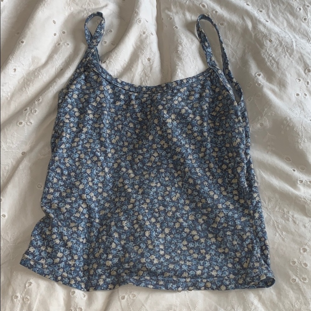 Floral tank top